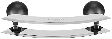 Westmark Germany Stainless Steel Double Blade Mezzaluna Mincing Knife, 7-inch (Black) - Image 7