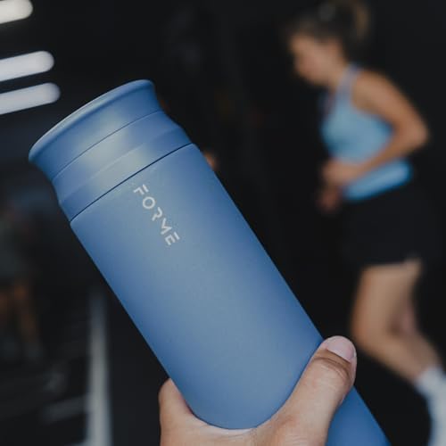 FORME - Blender Shaker Bottle, Double Insulated Stainless Steel, 23.7 oz - Image 4