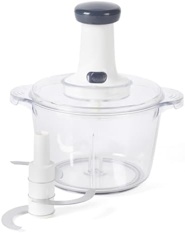 Calphalon Aero Food Chopper, Manual Vegetable Chopper with Container, Large-Capacity BPA-Free Chopping Bowl with Interchangeable Blades for Dicing, Slicing & Meal Prep - Image 7