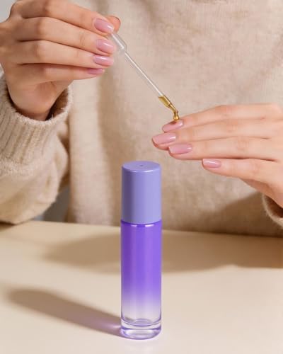 Essential Oil Roller Bottles - 4 Pack Refillable 10ml Glass Roller Bottles - Image 6
