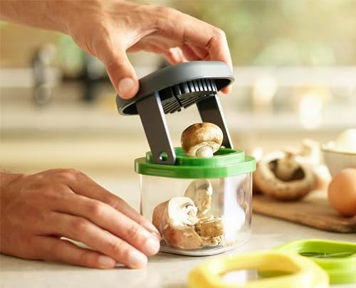 Joseph Joseph Multi-Prep Mini, 3-in-1 Compact space saving Vegetable Chopper & Dicer, Egg Slicer, 3 Stainless Steel Wire cutters - Image 6