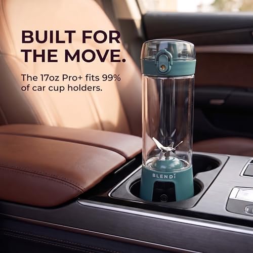 BLENDi Pro+ Portable Blender (New 2025 Model, 17.5oz, Gray) – Upgraded Ice Crushing 120W Motor, USB-C Rechargeable, Cordless Personal Blender for Smoothies & Shakes – BPA-Free,Travel-Friendly - Image 6