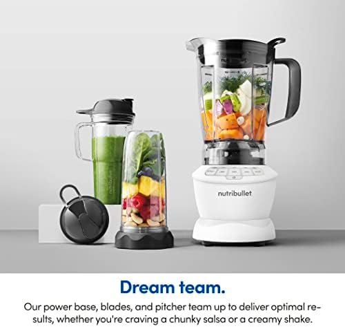 nutribullet® Full-Size Blender Combo, 1200W, Matte White, NBF50500AW - Image 6