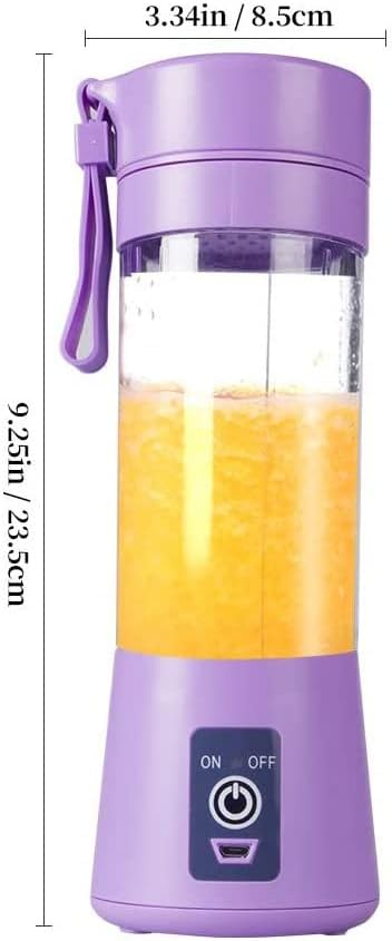 Mini Portable Blender For Milkshakes & Smoothies - USB Charging, Small Juice Cup Blender - Image 6