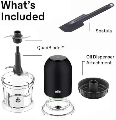 Braun EasyPrep™ Mini Food Processor, 4 Cup, Two Speed Pulse, QuadBlade - Image 6