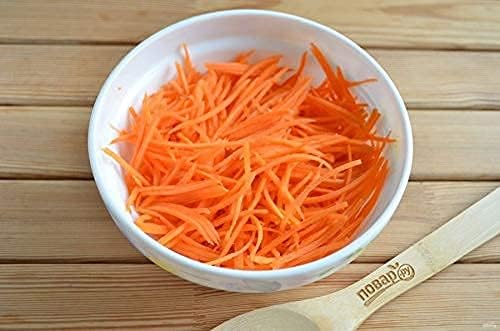 Korean Carrot Grater ā 1.6mm Julienne Slicer, Stainless Steel Blades, Handheld Vegetable Shredder for Carrots, Cabbage, Onion, Potato & Beet, Dishwasher Safe