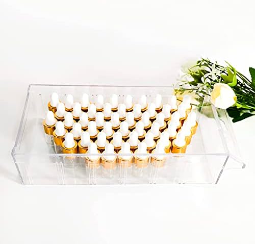 50PCS Transparent Sample Dropper Bottles, 3 ml Mini Essential Oil Dropper Bottles, Perfume Bottles with 2 Plastic Droppers for Travel Test Samples - Image 6