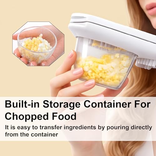 Egg Slicer for Hard Boiled Eggs – 3-in-1 Stainless Steel Egg Cutter & Hard Boiled Egg Slicer, Heavy Duty Egg Chopper with Cleaning Brush for Strawberry, Mushroom, Grape, Cherry Tomato - Image 6