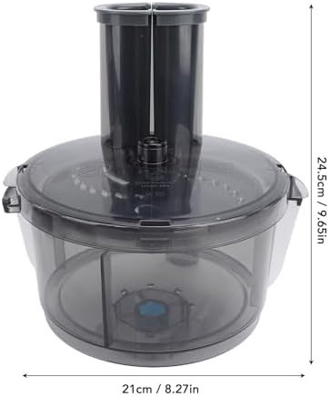 TM6 TM5 TM31 Vegetable Cutter Kit, Electric Food Processor Container Attachment for TM31 TM5 TM6, Stainless Steel Vegetable Chopper for Onion & Fruit, High Efficiency Dicer Cutter - Image 7
