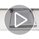 Pull Out Cabinet Organizer, Expandable 12.6"-20.47" 2Pack (White)