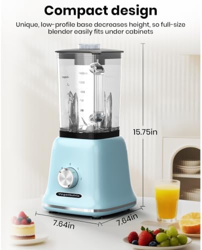 Countertop Blender, Smoothies and Kitchen Use, Smoothie Maker - Image 6