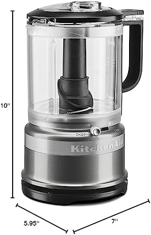 KitchenAid 5 Cup Food Chopper KFC0516CU, Contour Silver - Image 5