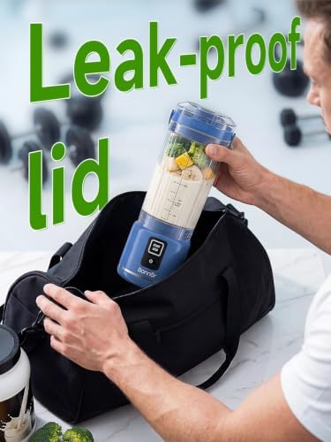 Cordless Portable Blender for Smoothies, Shakes and Ice Crushing - Image 7