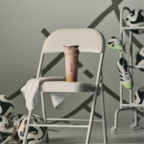 BlenderBottle Sport Sleek Stainless Steel Shaker Bottle 25 oz Pink/Orange - Image 6
