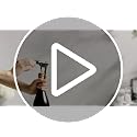 OXO Steel Double Lever Waiter's Corkscrew, Black