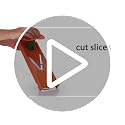 Mandoline Food Slicer V3 (Starter Set) by Reston Lloyd • V-Slicer with Blade Storage & Safety Food Holder • Made in Germany • Fruit & Vegetable Chopper • Multiple Settings: White