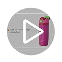 Owala FreeSip Kids Stainless Steel Water Bottle 16 oz All the Berries