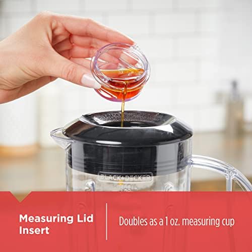 BLACK+DECKER Crush Master Blender, 10-Speeds with Stainless Steel Blades, Black, BL2010BP - Image 6
