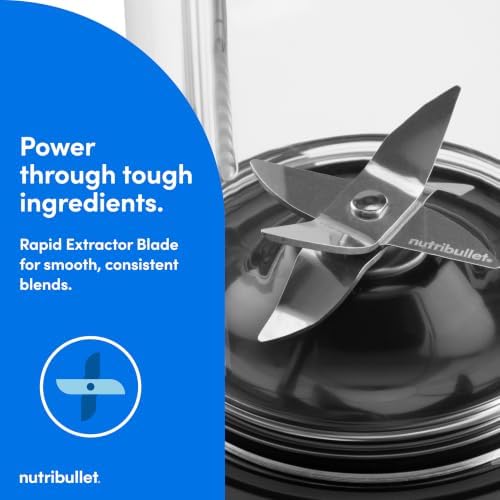 nutribullet® Turbo Tumbler Edition, Personal Blender, Storm Blue, NB30400SB - Image 6