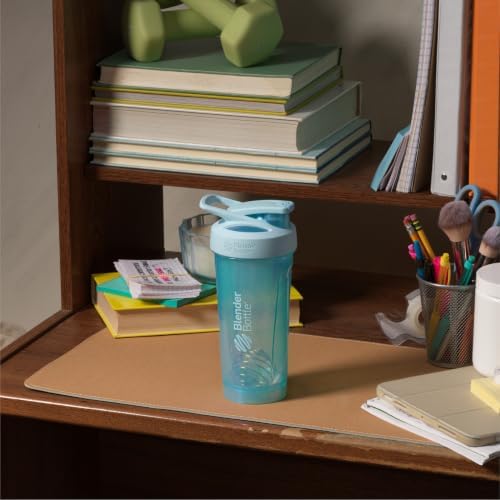 BlenderBottle Sport Flip Tritan Shaker Bottle 28 oz Blue Haze - Image 6