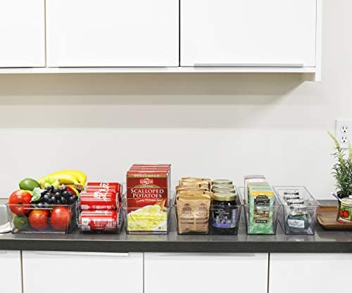 Refrigerator Storage Organizer Bins, Assorted Set of 6
