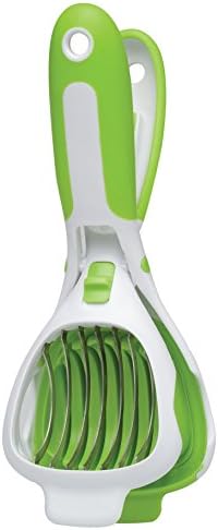 HIC Kitchen Handy Dandy Slicer For Eggs, Fruit, Mushrooms, Stainless Steel Blades, Non-Slip Grip, Spring-Loaded Action - Image 6