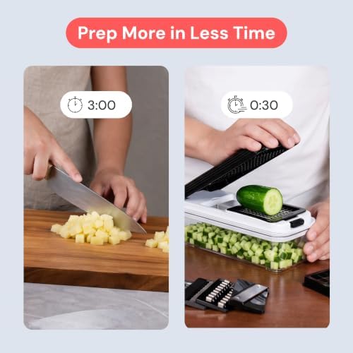 Fullstar Essential Vegetable Chopper & Mandoline Slicer 8-in-1 Kitchen Tool - Image 7