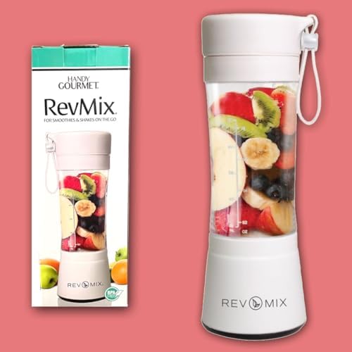 Handy Gourmet RevMix(White) Make for Smoothies & Shakes On The Go - Image 7