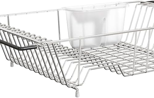 Large Stainless Over Sink Counter Top Dish Drainer Rack