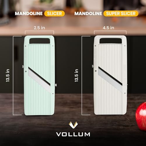 Vollum Mandoline Slicer Vegetable Cutter Stainless Steel Blades - Image 6