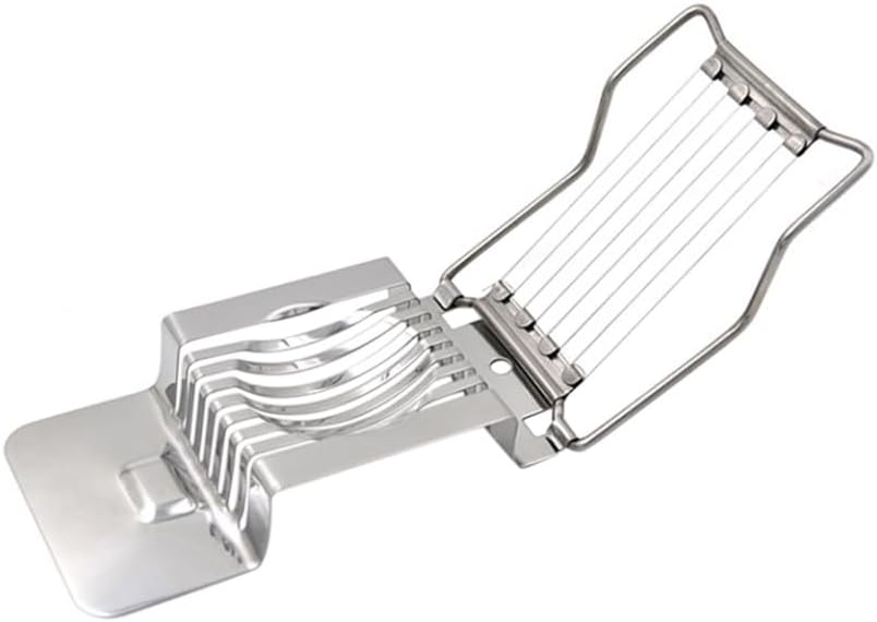 Stainless Steel Egg Slicer Comfortable Handle with 8 Cutting Wires by Unomor
