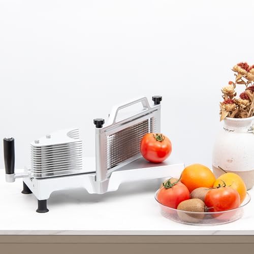 Commercial Tomato Slicer Heavy Duty Manual Fruit Vegetable 3/16 Inch Slicer For Cutting Tomato Cucumber Bananas (3/16 Inch) - Image 6