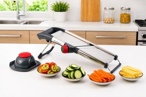 RAYHANA Mandoline Slicer for Kitchen, Adjustable Vegetable Slicer by Unknown