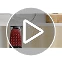 OXO Good Grips Garlic Press, Easy to squeeze & Self Cleaning Tool, Black