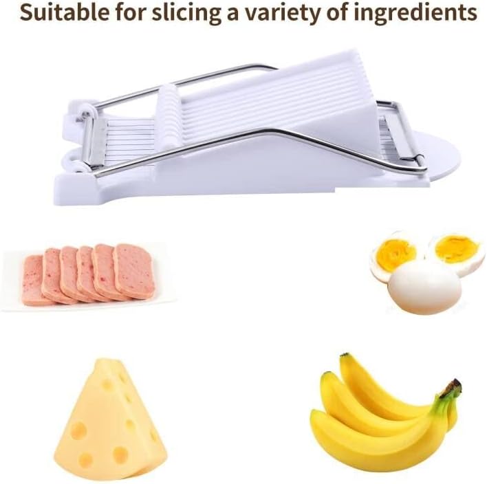 2 Pack Luncheon Meat Slicer, Egg Slicers,Strawberry Slicer - Image 6