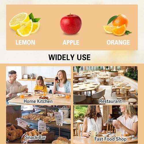 Hakka Commercial Easy Wedger Slicer Lemon Cutter with 3 Blades, 4/6/8 Wedger Stainless Steel Fruit Cutter Lime Slicer for Lemons Limes Tomatoes Potatoes - Image 7