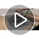 Roll Up Dish Drying Rack Silicone Wrapped Over The Sink Dish Drying Rack Multipurpose Foldable Sink Drying Mat Anti-Slip & Anti-Rust Dish Rack for Kitchen, 17.5" x 13", Black
