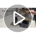 Food Chopper with Container, Veggie Chopper and Vegetable Chopper with 7 Stainless Steel Blades, Onion Chopper Dicer Cutter for Potato, Carrot, Garlic, Cubumber, Salad Meal Prep