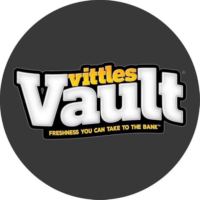 Vittles Vault Pawprint Pet Food Storage Container For Dog Food