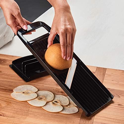 Wide Ceramic Mandoline Slicer – 4" Blade for Large Vegetables
