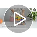 Stackable Clear Storage Bins for Refrigerator Pantry Fridge Organizer