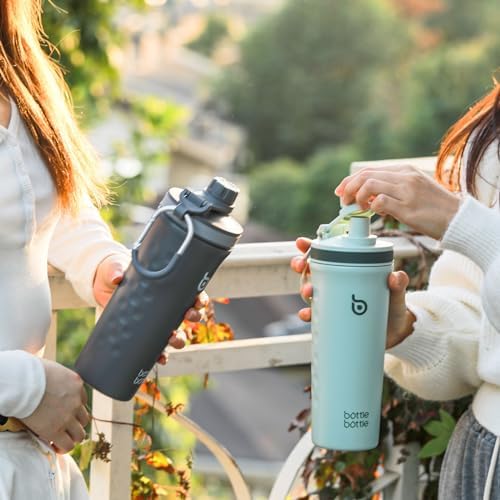 BOTTLE BOTTLE Shaker Bottle 26 oz Protein Shaker Grey - Image 6