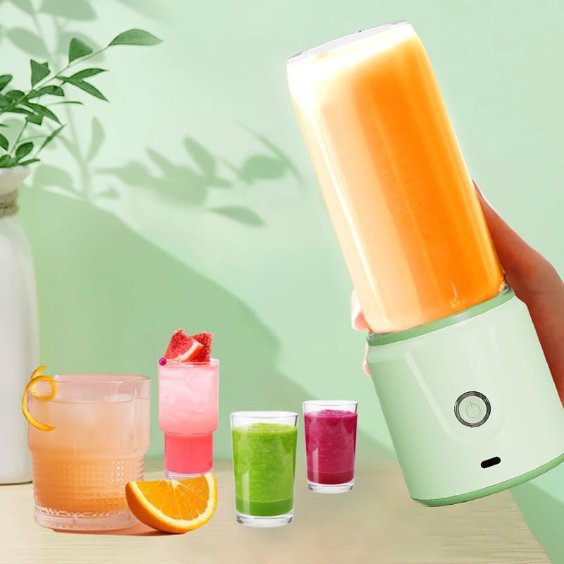Portable Mini Blender, USB Rechargeable, Wireless Electric Personal Juice Cup for Smoothies - Image 3
