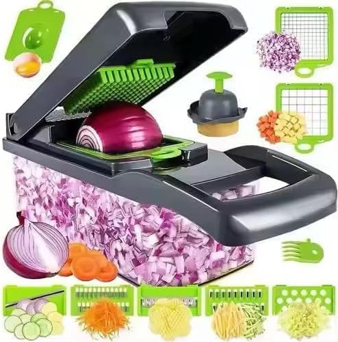 2-in-1 Vegetable Chopper & Slicer by Unknown