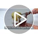 Apple Peeler Corer, Heavy Duty Chrome Cast Iron Suction Base Blue