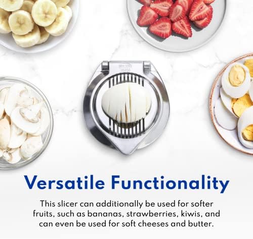 New Star Foodservice Commercial Grade Aluminum Egg Slicer, Mushroom Slicer with Stainless Steel Wire (Hand Wash Only) - Image 7