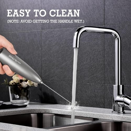 SIMPLETASTE Milk Frother Handheld Electric Foam Maker Battery Operated - Image 6