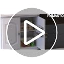 Adhesive Acrylic Spice Rack Organizer for Wall with Nano Double Sided Tape, Spice Shelf Organization for Kitchen Cabinet Door/Pantry Door, Wall Mount Seasoning Rack (Clear-2 Pack)