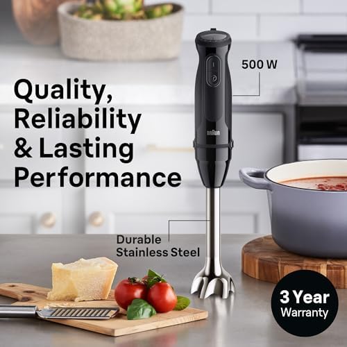 Braun MultiQuick Vario 5 Hand Blender, 21-Speed, Turbo Boost, 500W - Image 6
