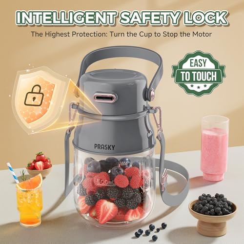 Personal Blender, Portable Blender, 27oz Cup, with Shoulder Strap - Image 7